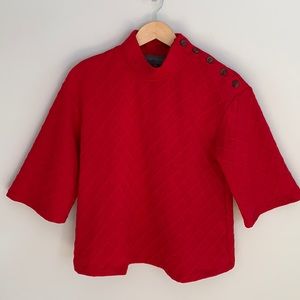 Sunday in Brooklyn Mollie Button Shoulder  Top